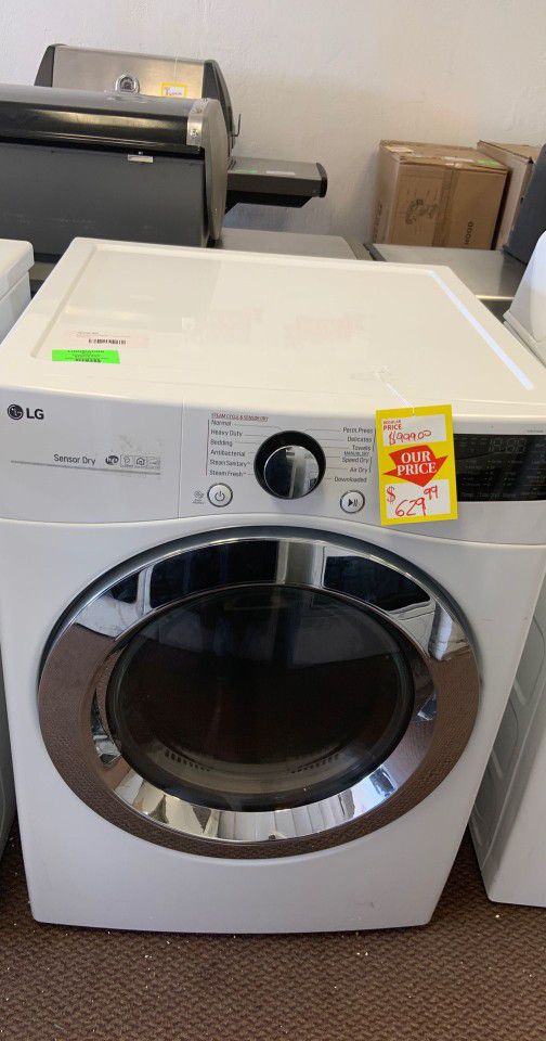 NEW LG  DRYER  SALE TODAY NEVER USED 🔥🔥🧐