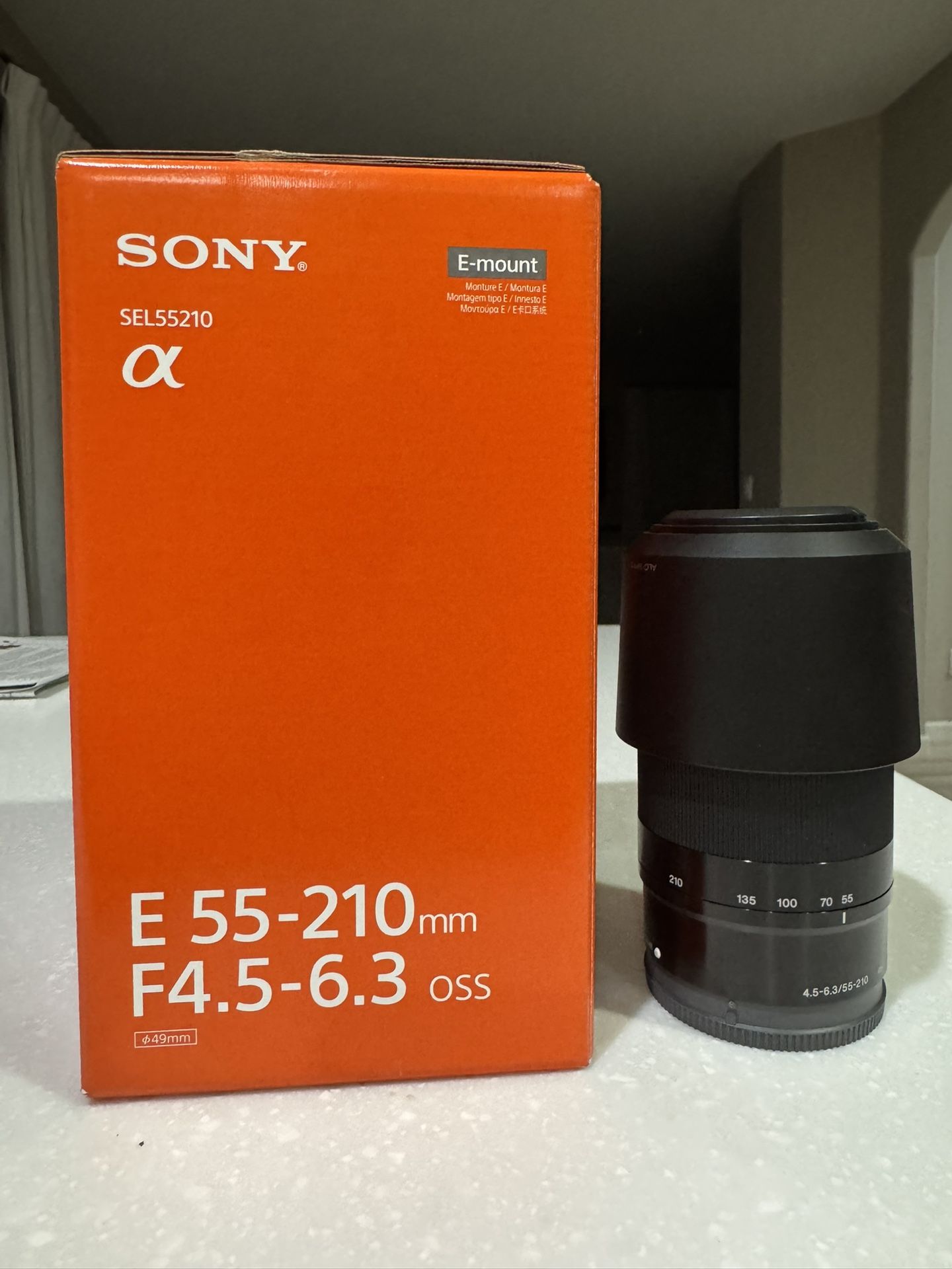 Sony E 55-210/F4.5-6.3 OSS