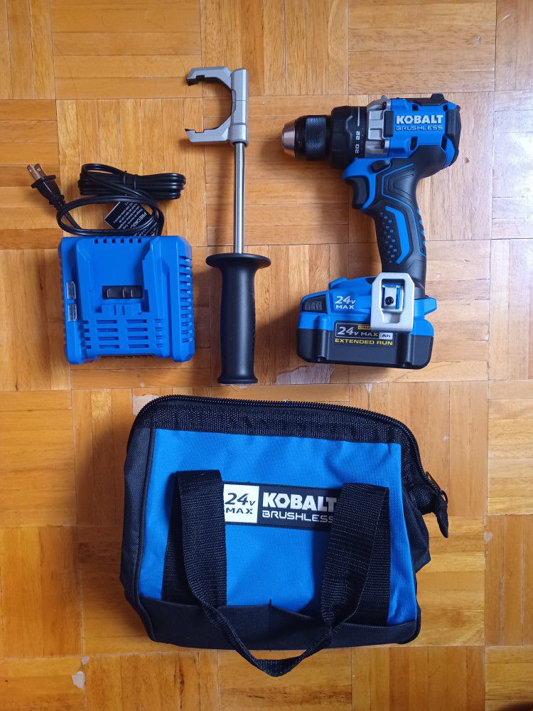 Kobalt 24V Brushless Drill Driver Kit