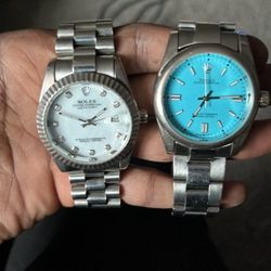 Rolex Watch's 15k For Both Price Negotiable For 1