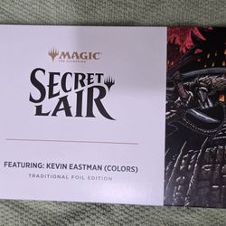 SEALED - MTG Secret Lair x TMNT: Featuring Kevin Eastman Colors (Foil Edition)