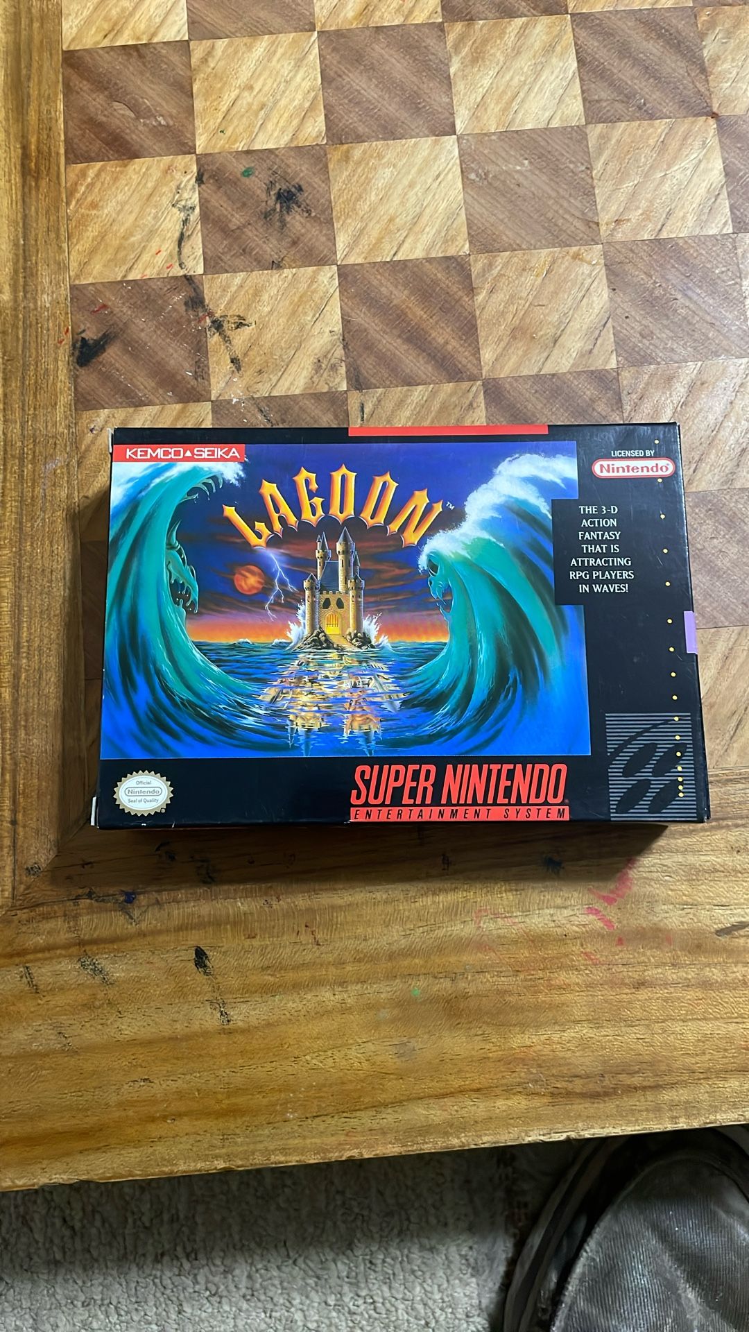 Lagoon Review for Super Nintendo: A Man. A Plan. A Toothpick Lagoon Review for Super Nintendo: A Man. A Plan. A Toothpick
