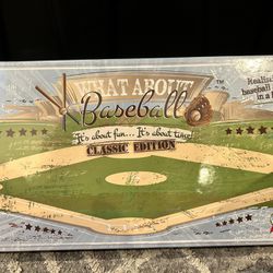 What About Baseball Classic Edition Board Game