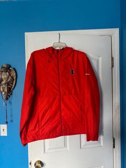 Columbia Golf University Of Illinois Urbana Champaign Illini Windbreaker XL