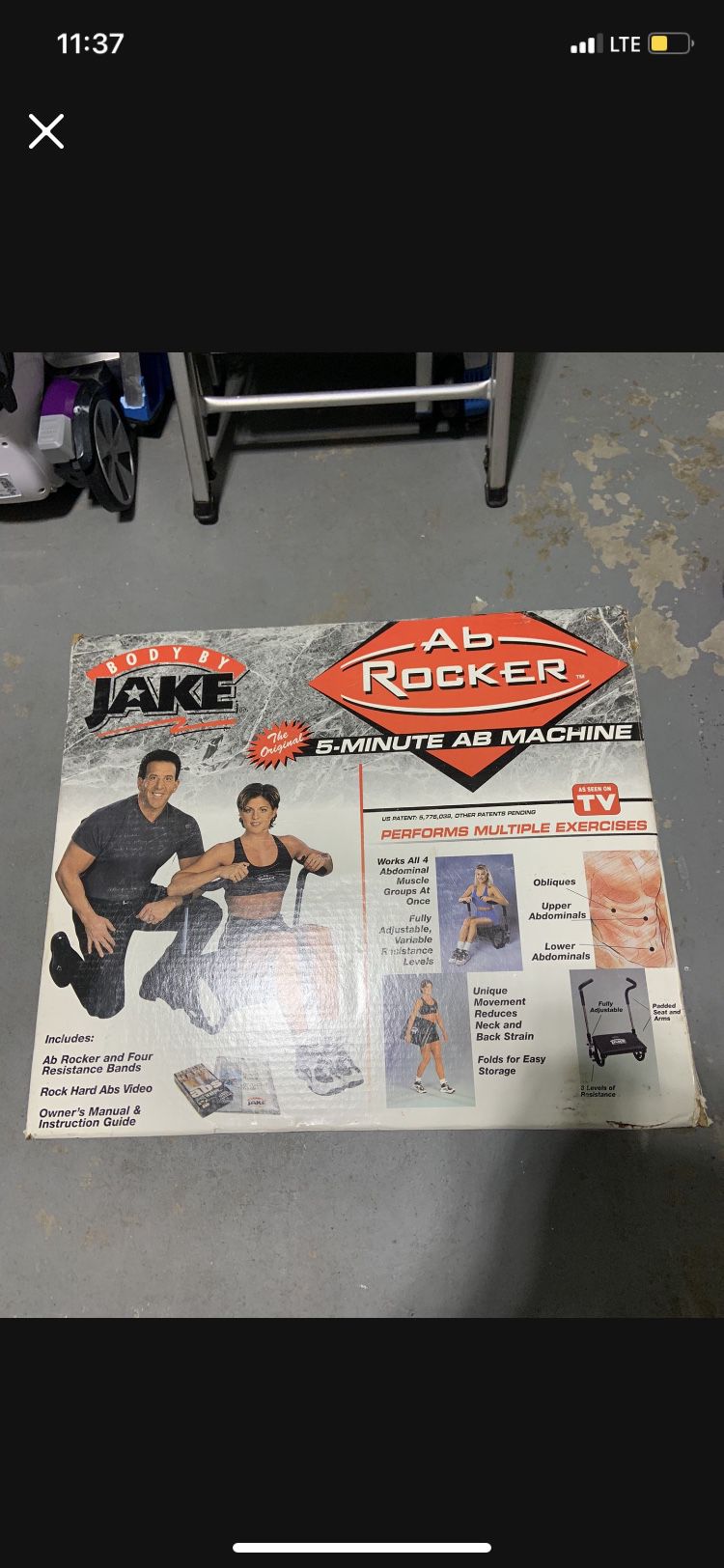 Exercise Equipment Ab Rocker