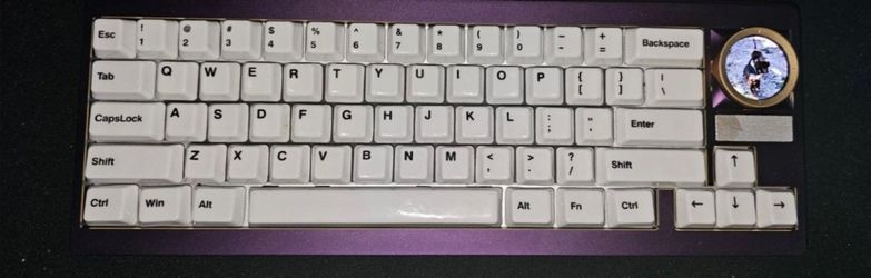 (Rare) Limited Edition Wuque Freya Ultra Keyboard With LED Knob - Sold Out
