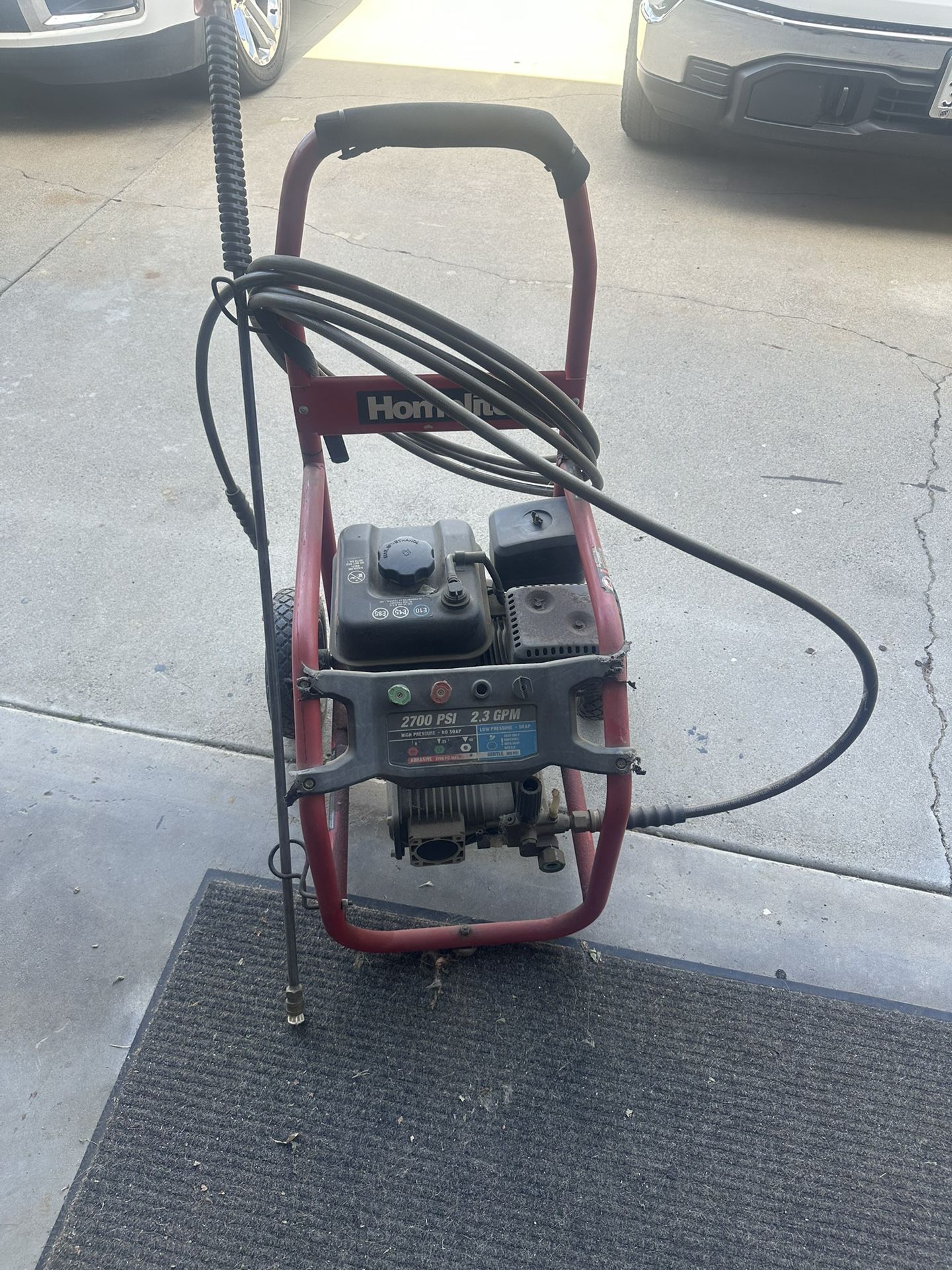 Homelite 2700 PSI Pressure Washer