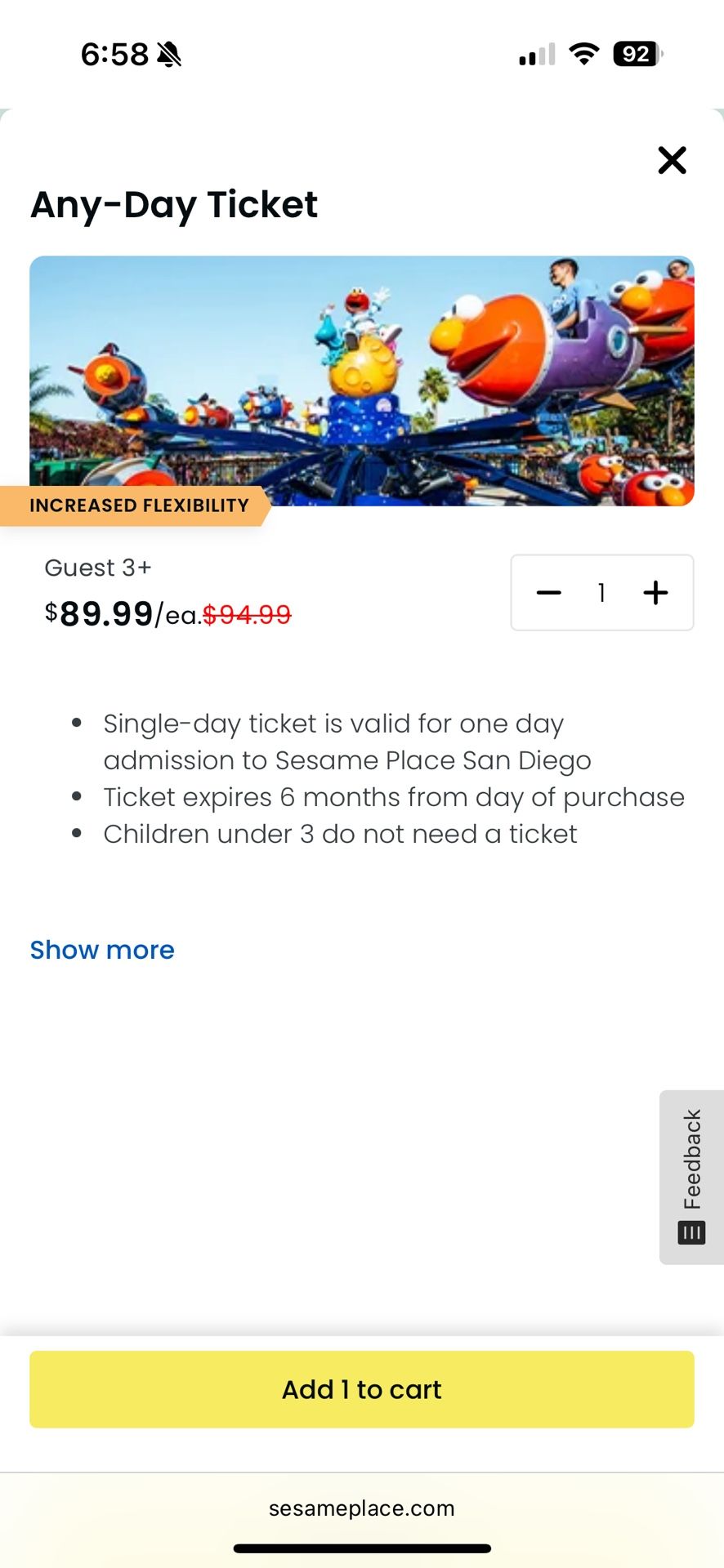 Sesame Place Water Park