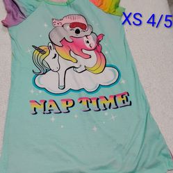 Little girl's sleep shirts size XS 4/5 $2 each