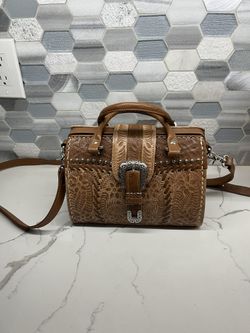 American West Leather Handbag