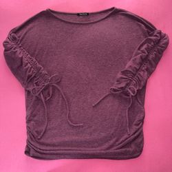 Pink Clover Cinched Top