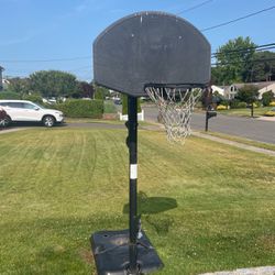 Basketball Hoop - Adjustable Height, Movable Base