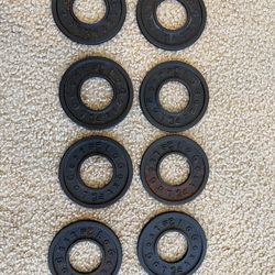Olympic .5 pound Fractional Weight Plates