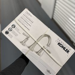 Kohler Aderlee Centerset Bathroom Sink Faucet - Polished Chrome