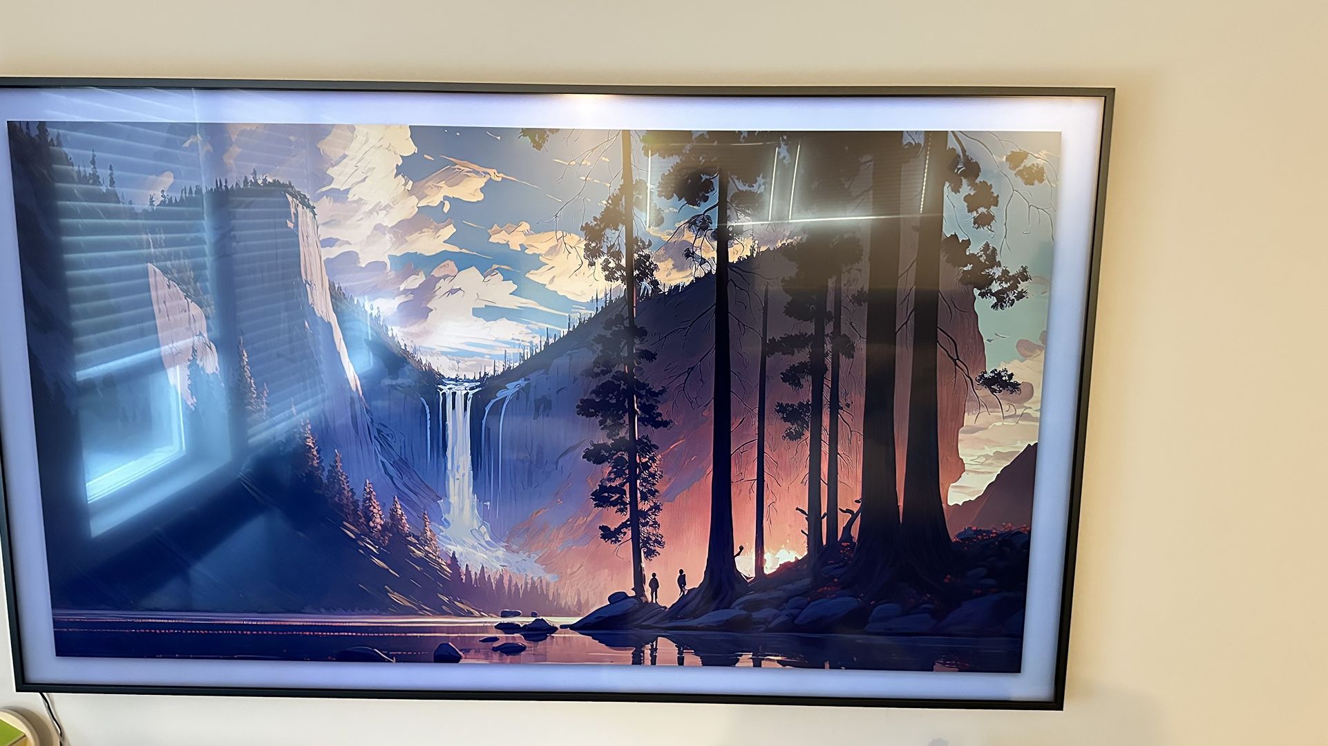 SAMSUNG 75-Inch Class Frame Series - 4K UHD Dual LED Quantum HDR Smart TV