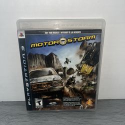 MotorStorm (PS3, Complete with Case & Manual)