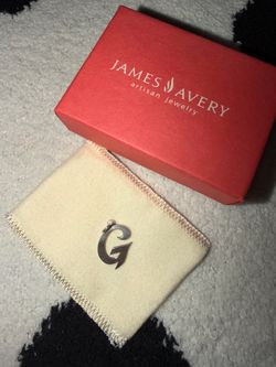 James Avery Initial Charm