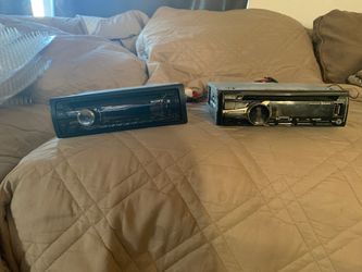 Car stereo , decks Sony and Jvc