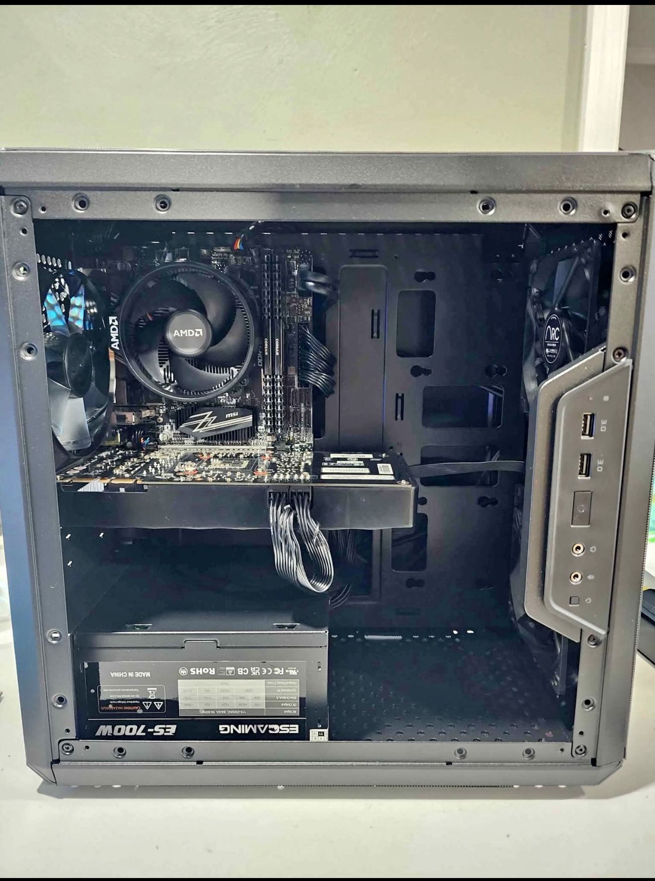 Blacked Out Budget Gaming PC