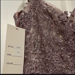Lavender Purple Elegant Dress Size XL (New)