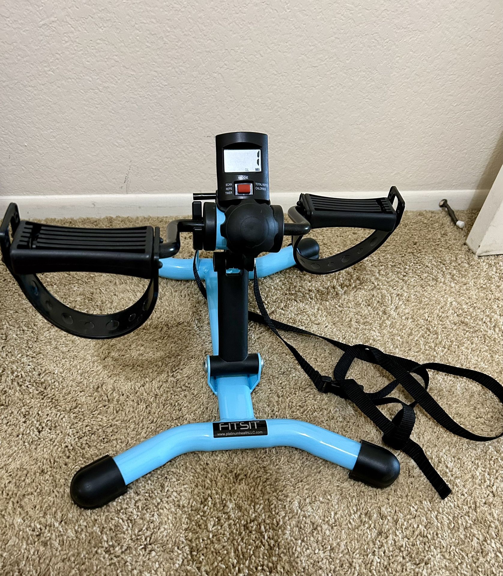Platinum Fitness Fit Sit Deluxe Folding Pedal Exerciser Leg Machine