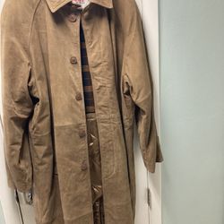 Men’s full Length Leather Coat