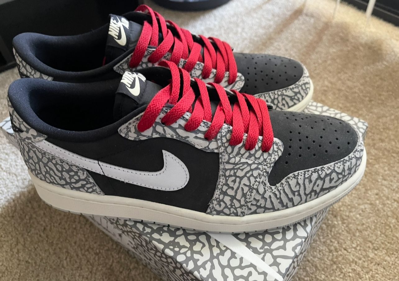 Jordan 1 Low Cement