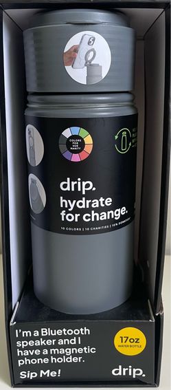 Drip Bluetooth Speaker Water Bottle
