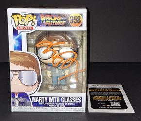 🔥Michael J. Fox autographed Funko JSA COA 🔥