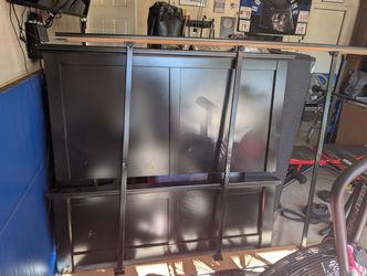 Full Size Bed Set (frame, head/footboard, mattress, and box spring)