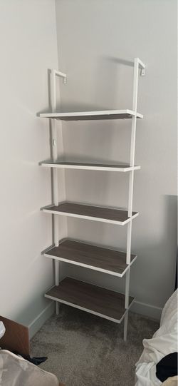 Moving out sale - 5-Tier Wall-Mounted Ladder Shelf