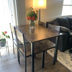 Industrial Style Dining Table 