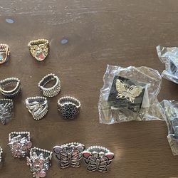 Rings And Hair Clips