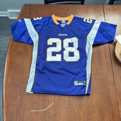 Adrian Peterson Reebok Authentic Minnesota Vikings Jersey Size M
