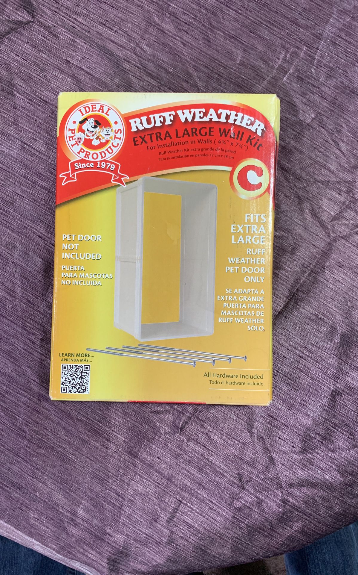 Ideal Pet Products Ruff Weather Extra Large Wall Kit - 4.75" x 7.25"