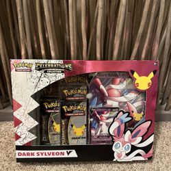 Pokemon TCG Celebrations Dark Sylveon V Collection Box New FACTORY SEALED!