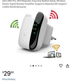 Ultra WiFi Pro WiFi repeater range extender