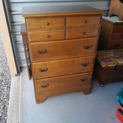 CHEST OF DRAWERS WOOD VINTAGE