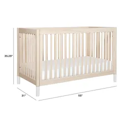 Babyletto Gelato Crib + Newton Breathable Mattress (Like New, $800 Retail)