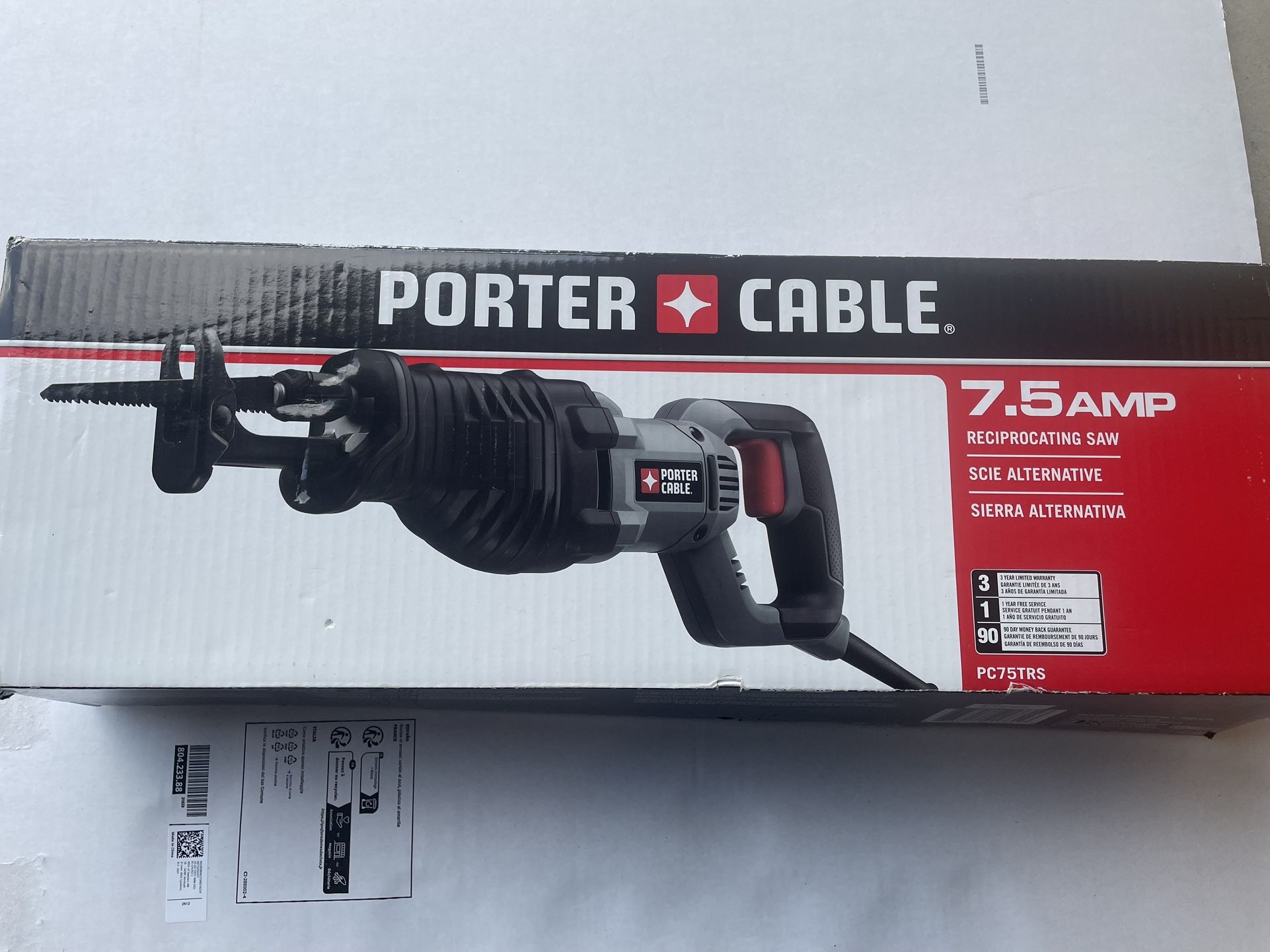 Reciprocating Saw, Porter Cable