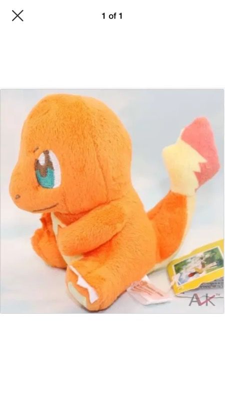New Pokemon Charmander Plush Soft Toy Stuffed Animal Cuddly Doll Teddy Xmas Gift