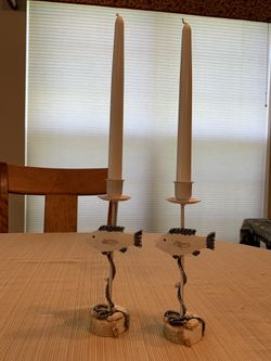 Nautical fish candleholders