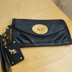 Little Black Purse Wristlet