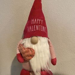RAE DUNN HAPPY VALENTINE GNOME 