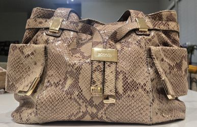 Michael Kors Python Satchel Bag