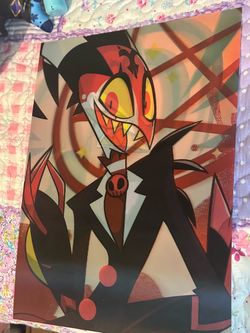 Rare official helluva boss blitzo print