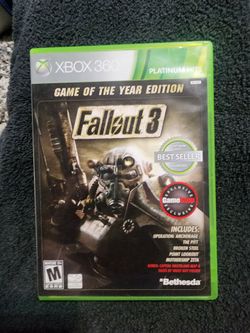 Fallout 3 GOTY X360 used