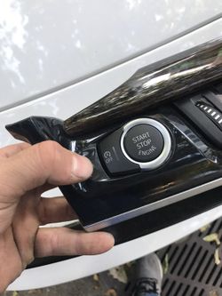 bmw start button