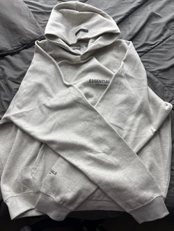 Fear of God Essentials white Hoodie