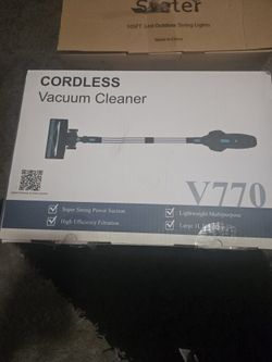V770 cordless vacuum cleaner